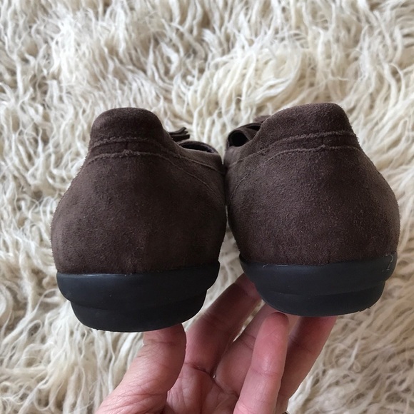 Sebago Mayfair Tassel Brown Leather Loafers 8 - Picture 3 of 7